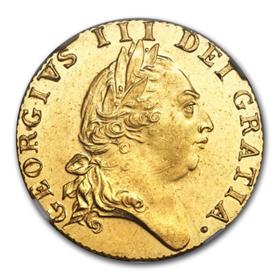 1788 Great Britain Gold Guinea George III MS-63 NGC 1788 Great Britain Gold Guinea George III MS-63 NGC